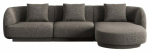 Nurgadiivan Cosmopolitan Design Tulum Eden 18, helehall v., parem, 156 x 255 cm x 70 cm