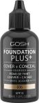 Vedel jumestuskreem Gosh Plus+, 06 honey, 30 ml