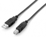 Juhe Equip USB 2.0 A male, USB 2.0 A male, 3 m, must v.