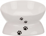 Kauss loomale Trixie Ceramic Bowl, 0.15 l, 13 cm, valge v.