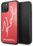Telefoni &uuml;mbris Karl Lagerfeld, Apple iPhone 11 Pro Max, punane