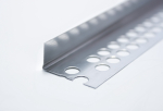 Perforeeritud nurk pusinis, alumiinium, 3000 mm x 23 mm x 12.5 mm
