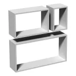 Seinariiul Velano FRS, valge v., 30 cm x 15 cm x 60 cm