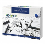 V&auml;rvimise (maalimise) komplekt Faber Castell Manga Starter Set, &uuml;hepoolsed, 8 tk