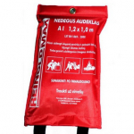 Mittes&uuml;ttiv riie Reinold Max, 100 cm x 120 cm, punane v.