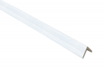 Viimistlusnurk Domoletti, valge, 2480 mm x 24 mm