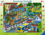 Pusle Ravensburger Our village 052455, 32.5 cm x 24.5 cm, 24 tk, mitmev&auml;rviline