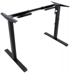 Lauajalg Home4you Ergo Optimal, 140 cm x 70 cm, 71 - 116 cm, must v.