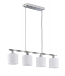 Valgusti rippuv Reality Tommy R30334001, E14, 4 x 60 W, valge v.