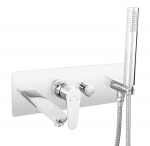 Peidetud vannitoa segisti Ferro Cordoba BCD11P, kroom