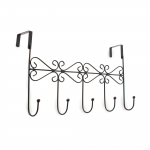 Seinale kinnitatav riidepuu Domoletti C1039.18, must