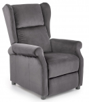 Tugitool Agustin, tumehall v., 75 cm x 92 cm x 107 cm