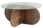 Kohvilaud Kalune Design Bubble, p&auml;hklipuu v., 75 cm x 75 cm x 35 cm