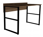Kirjutuslaud Kalune Design Rana 835PUQ3831, 120 cm x 60 cm, 75 cm, must v./p&auml;hklipuu v.
