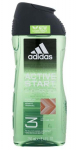 Meeste kehapesugeel Adidas Active Start, 250 ml