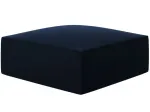 Tumba Micadoni Home Ruby Velvet, s&uuml;gavsinine v., 93 cm x 93 cm x 40 cm