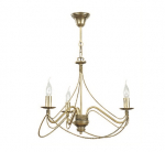 Valgusti rippuv Emibig Tori 3, E14, 3 x 10 W, kuldne v.