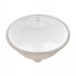 Vannitoa kraanikauss Invena Pandora, keraamiline, 49 cm x 40 cm x 21 cm, valge v./beež v.