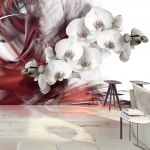 Fototapeet Artgeist Orchid In Red, 70 cm x 100 cm
