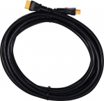 Pikenduskaabel p&auml;ikeseenergial t&ouml;&ouml;tavale prožektorile Milagro EKO9766, 2 m, must