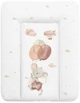 Arendav matt Ceba Baby Basic Mouse, 70 cm x 50 cm, valge v./roosa v./pruun v.