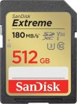 M&auml;lukaart Western Digital Extreme SDSDXVV-512G-GNCIN, 512 GB, 180 Mb/s - 130 Mb/s