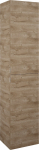 Rippuv vannitoakapp Elita Canela, tamm v., 35.2 cm x 40 cm x 180 cm