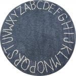Vaip sise Beliani Vurgun, sinine v., 120 cm x 120 cm