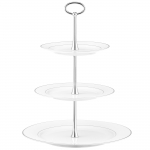 Serveerimisalus Ambition Aura Silver, 27 cm x 34 cm, 27 cm, Valge v.