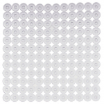 Libisemiskindel vannimatt Berilo Brick, l&auml;bipaistev v., 54 cm x 54 cm