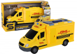 M&auml;nguasjabuss Lean Toys City Truck DHL, 1:16, kollane
