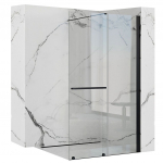 Du&scaron;isein Rea Cortis Walk-in, 120 cm x 199 cm, l&auml;bipaistev v./must v.