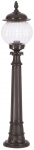Vabalt seisev v&auml;lisvalgusti Opviq BSU-68187-BSY-M2-B, 60W, E27, IP65, must v., 23 cm x 100 cm