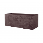 Veemahutiga pott Deroma, plastik, 99 cm x 37.5 cm, &Oslash; 39 cm, pruun v.