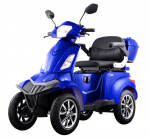 Elektriline neljarattaline motoroller HS650 EEC mėlynas, 20000 mAh, 1 kW