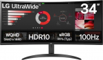 Monitor LG UltraWide 34WR50QK-B, VA, 100 Hz, 34"