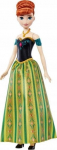Nukk - muinasjututegelane Mattel Frozen Anna JDX53, 28 cm, roheline v.