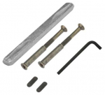 Komplekt, sisetingimustes Kuchinox, kuldne v./h&otilde;be v.