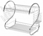 N&otilde;udekuivatusrest Rosberg R53000H, 39 cm x 25 cm x 40 cm, metall, kroom v.