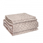 Voodikattekomplekt Domoletti Mink, roosa, 220 cm x 240 cm