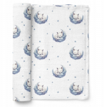 M&auml;hkimistekk Bocioland Bamboo Sleeping Foxes, 110 cm x 110 cm