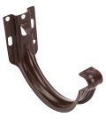 Vihmaveerenni konks Gutter Bracket HD, galvaniseeritud teras, pruun