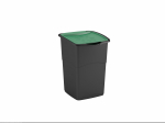 Sorteerimiskast Curver, 47 l, must v./roheline v.