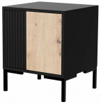 &Ouml;&ouml;kapp Cama Meble Merci, pruun v./must v., 44 cm x 40 cm x 52.5 cm