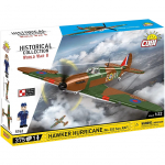 Konstruktor, lennuk Cobi Historical Collection Hawker Hurricane 5762, 375 tk, pruun v./roheline v.