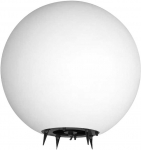 Vabalt seisev v&auml;lisvalgusti Orno Luna II, 18W, E27, IP65, valge v., 28 cm x 28 cm