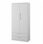 Riidekapp Megan, hall v., 40 cm x 90 cm x 195 cm