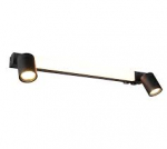 Valgusti seinale Trio ENRICO 281479332, GU10, 3000 &deg;K, 2 x 4.9 W, must v.