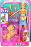 Nukk aksessuaaridega Mattel Barbie Pets JMJ44, 30 cm, mitmev&auml;rviline