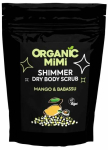 Kehakoorija, kuivad tekstuurid Organic Mimi Shimmer Mango & Babassu, 150 g